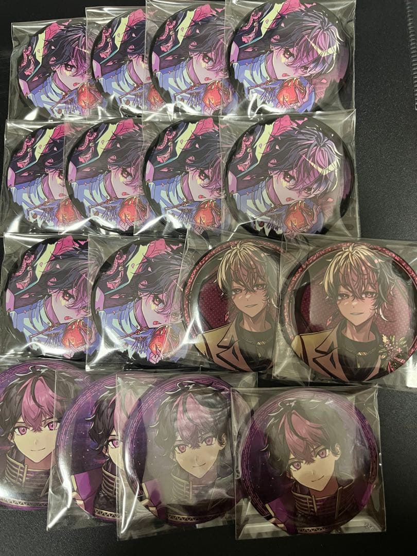 シクフォニ　ランダム缶バッジ　LAN