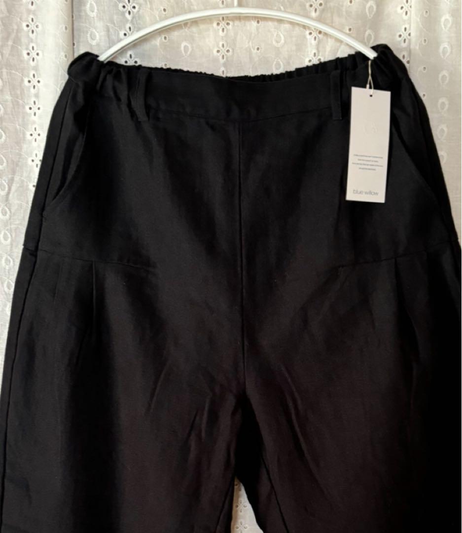 新品未使用　blue willow ヘリンボンコクーンパンツ