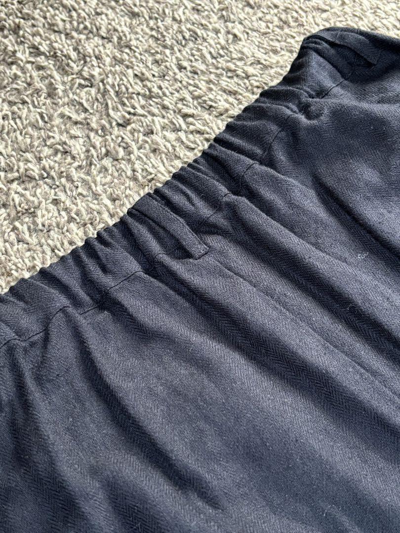 新品未使用　blue willow ヘリンボンコクーンパンツ