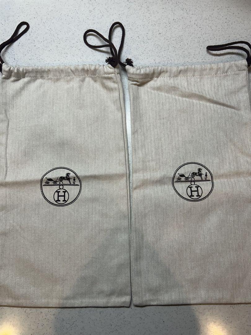 HERMES エルメス　保存袋　袋　巾着　縦48×横45③ HERMES エルメス保存袋 巾着袋 - メルカリ