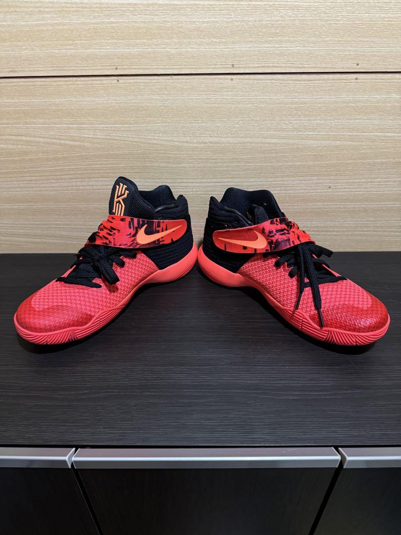 NIKE KYRIE 2 EP 赤黒 ナイキ カイリー - メルカリ