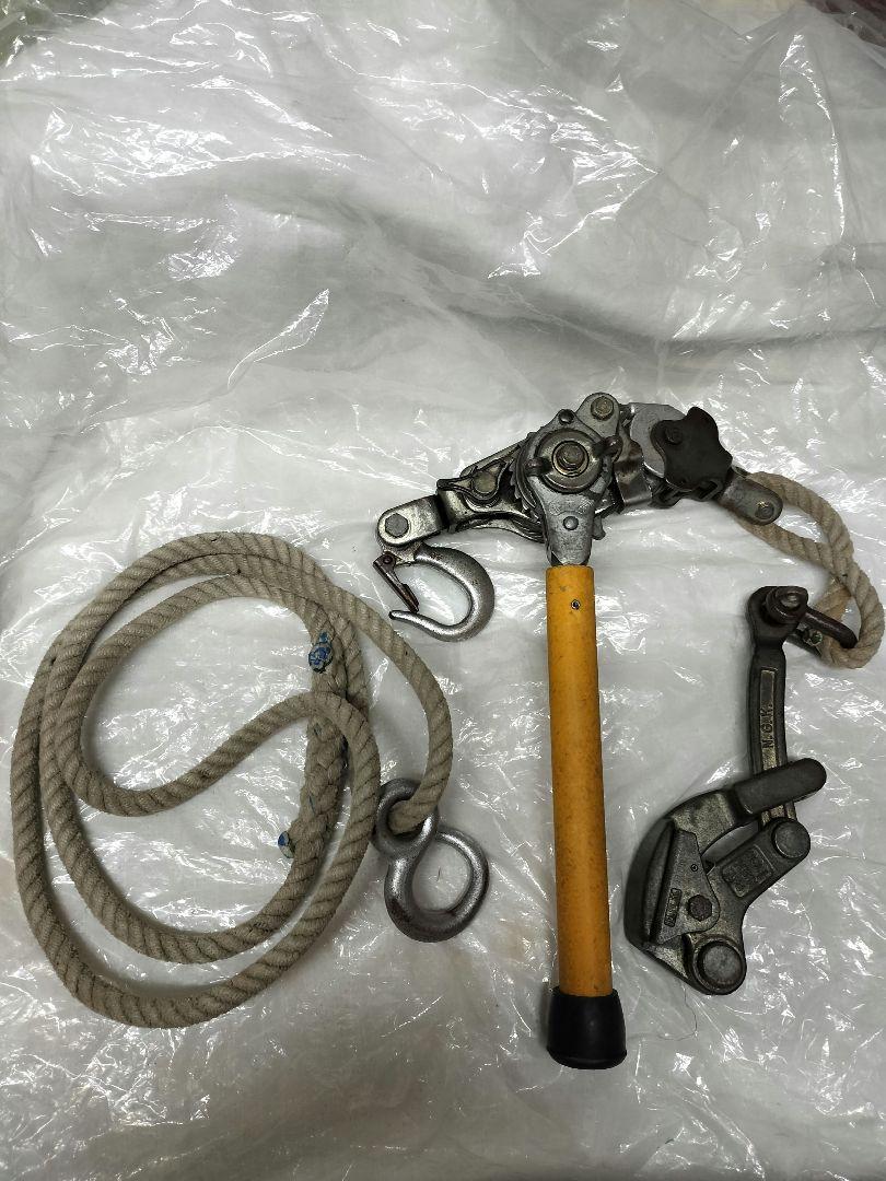 永木精機　ハルー　張線器　1t 経年品