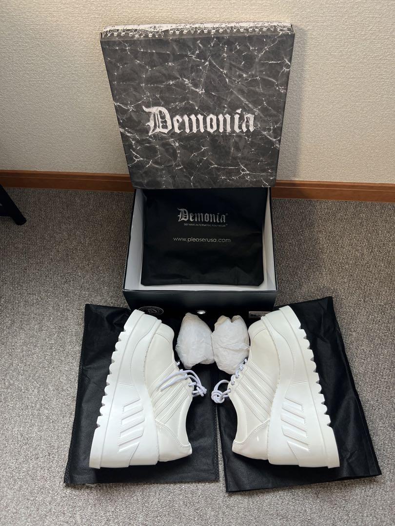 デモニアdemonia  厚底　白