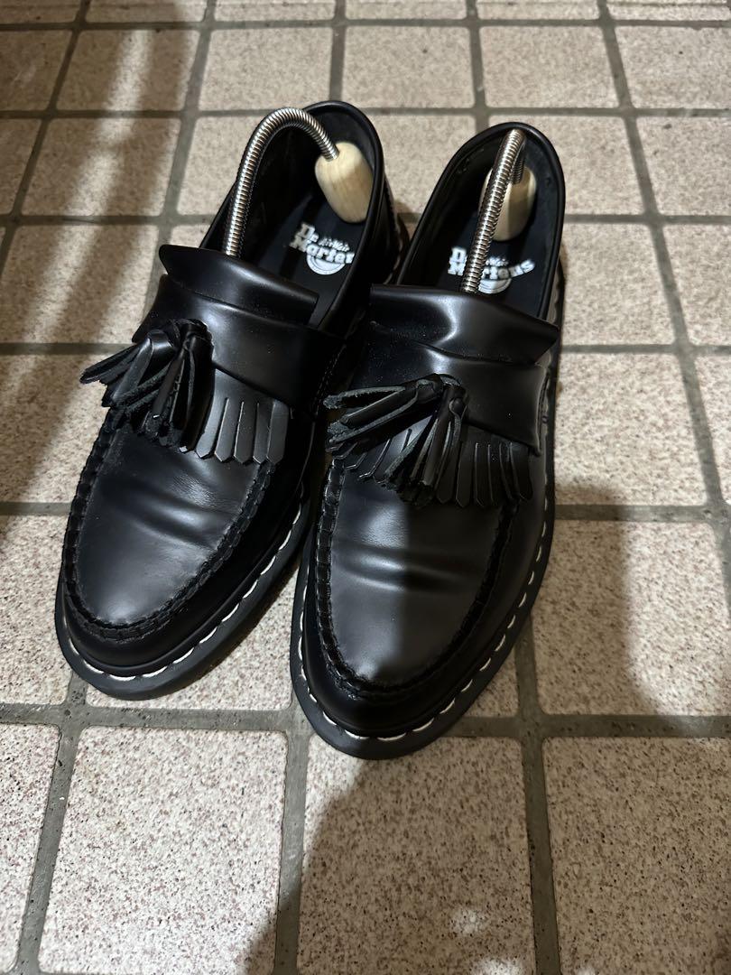 Dr. Martens ADRIAN ホワイトステッチ ローファー