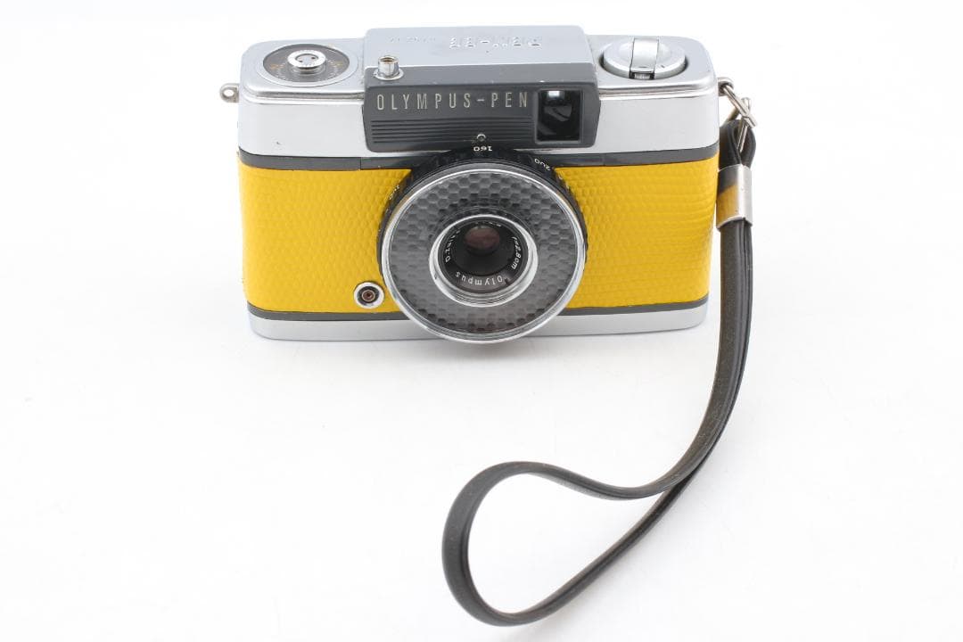 美品 整備済】黄色 オリンパス ペン EE ハーフ フィルムカメラ 数量は