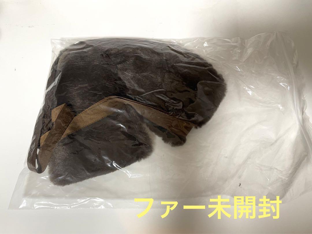 axes femme クラシックケープコート ファー付き 【完売品】