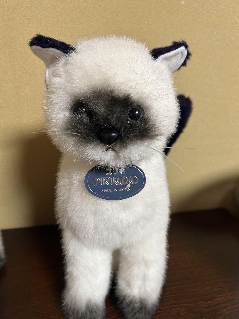 ぬいぐるみ 猫 ねこ シャム猫 プリモ レトロ-プロモーション