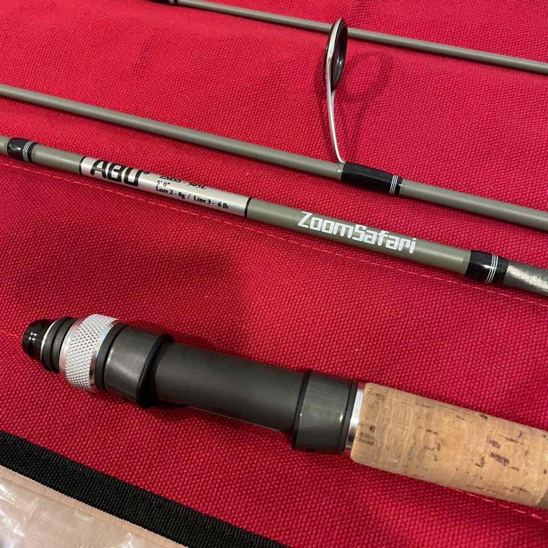 大切な 替竿先付き ABU アブ ズームサファリ ZMSS-505L ロッド