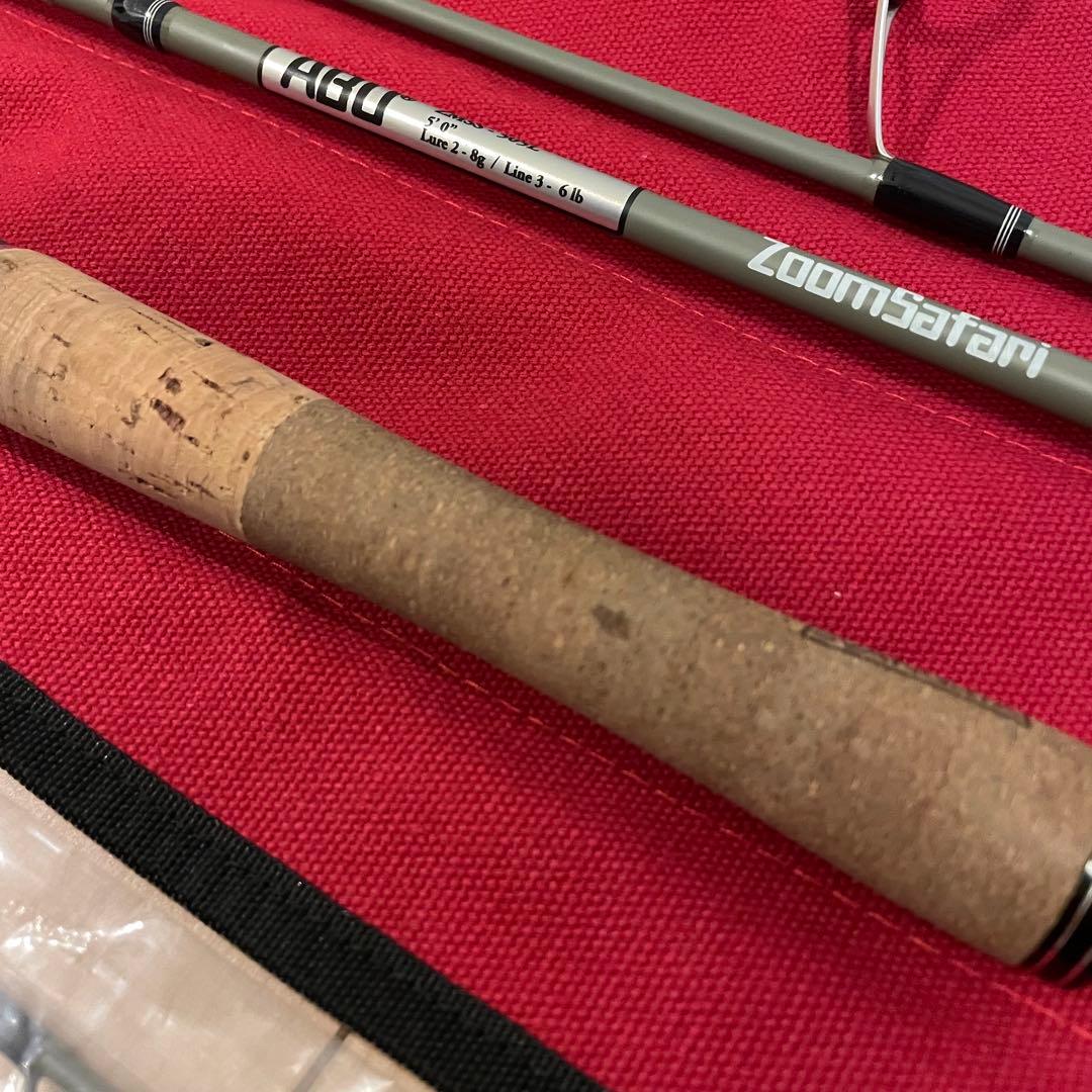 大切な 替竿先付き ABU アブ ズームサファリ ZMSS-505L ロッド