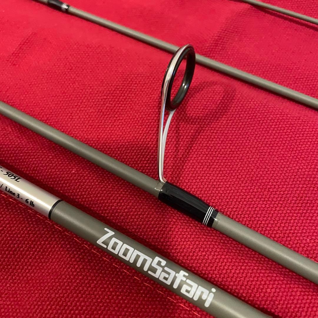 大切な 替竿先付き ABU アブ ズームサファリ ZMSS-505L ロッド