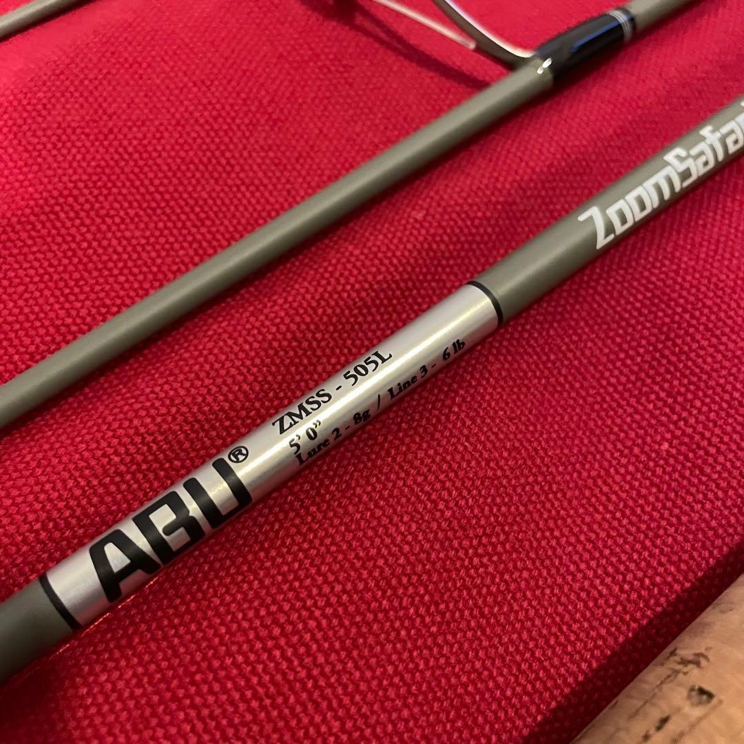 大切な 替竿先付き ABU アブ ズームサファリ ZMSS-505L ロッド