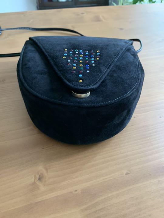 BRUNOMAGLI ブルーノマリ レザー ショルダーバッグ ブラック 黒 BRUNO MAGLI ブルーノマリ BRUNOMAGLI 2WAYバッグ