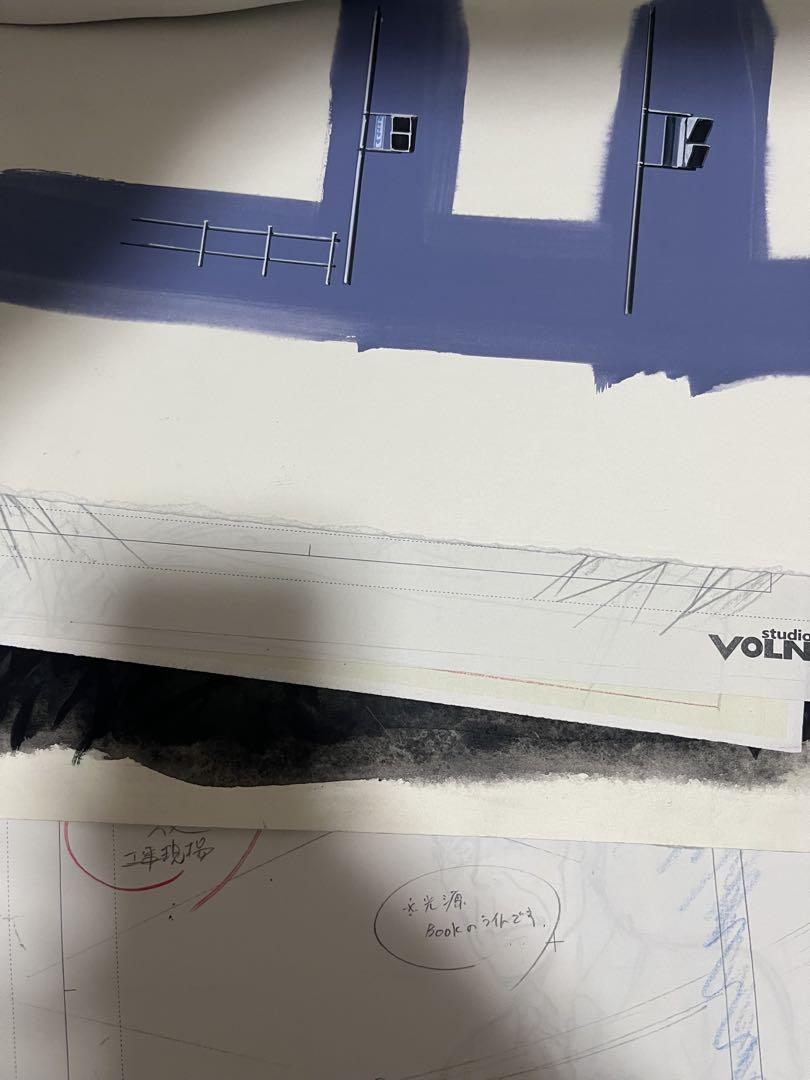 うしおととら 大量まとめ売り 原画 制作指示 セル画 直筆 背景 アニメ制作資料