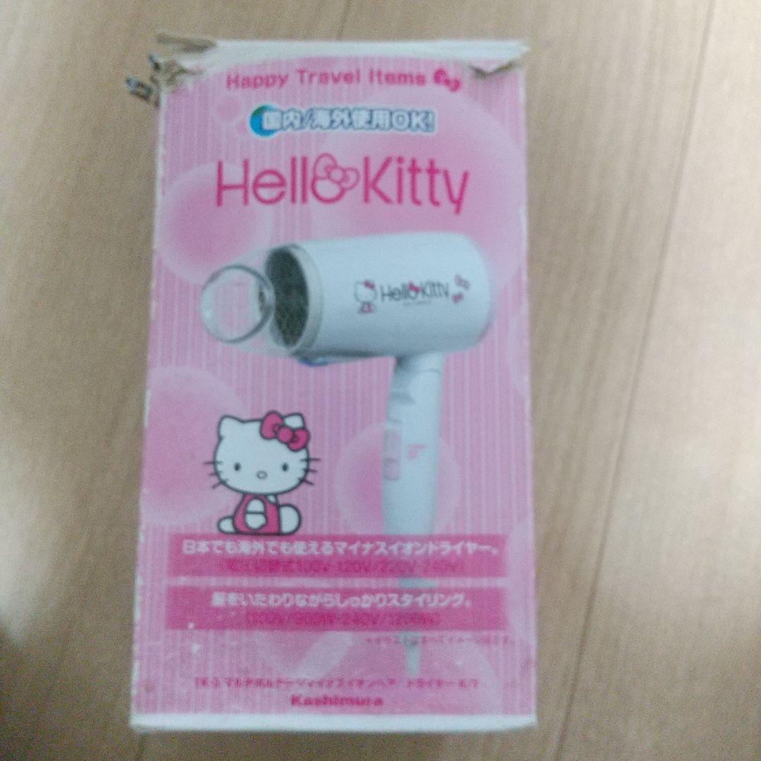 サンリオ♡キティ マイナスイオン ドライヤー SLS-HDKT2(P) HELLO KITTY マイナスイオンドライヤー｜郵便局の