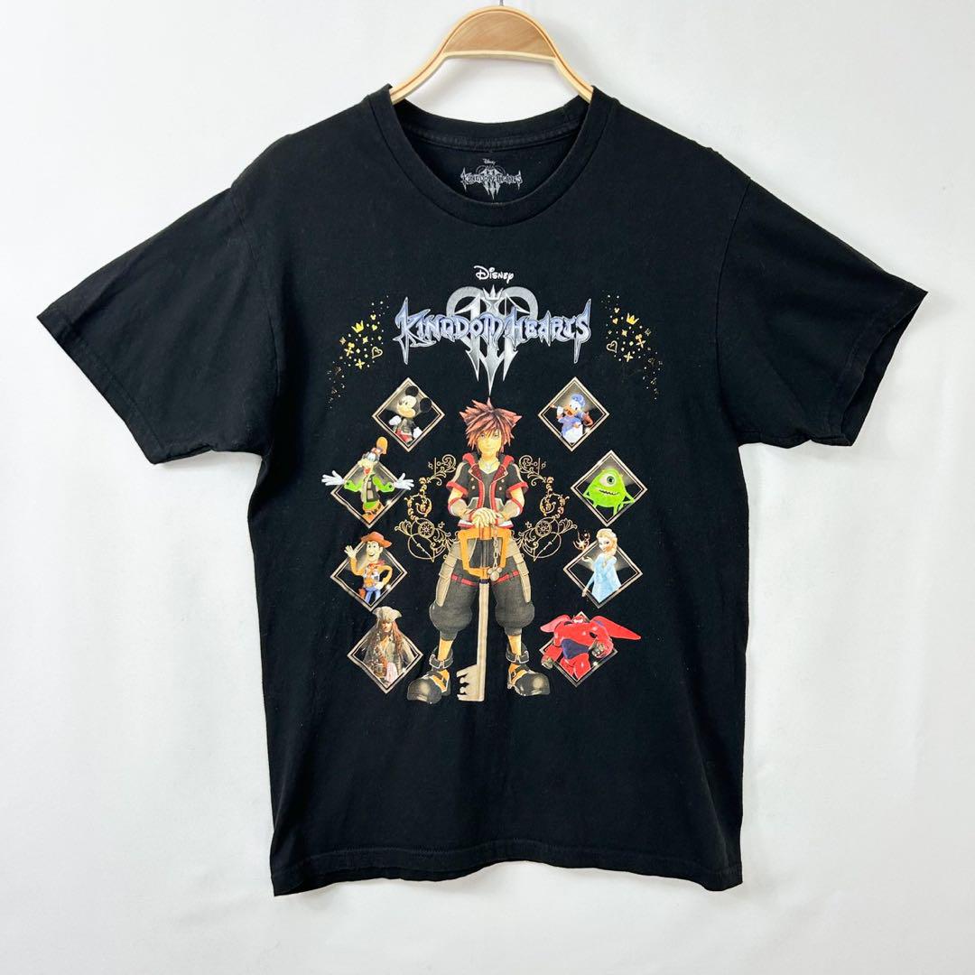 Disney KINGDOMHEARTSキングダムハーツ ゲームTシャツ S90