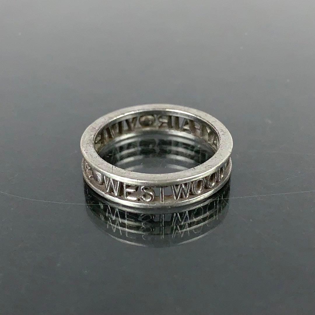ヴィヴィアンウエストウッド MAYFAIRリング 925 指輪 L サイズ 原 ヴィヴィアンウエストウッド MAYFAIRリング 925 （Vivienne