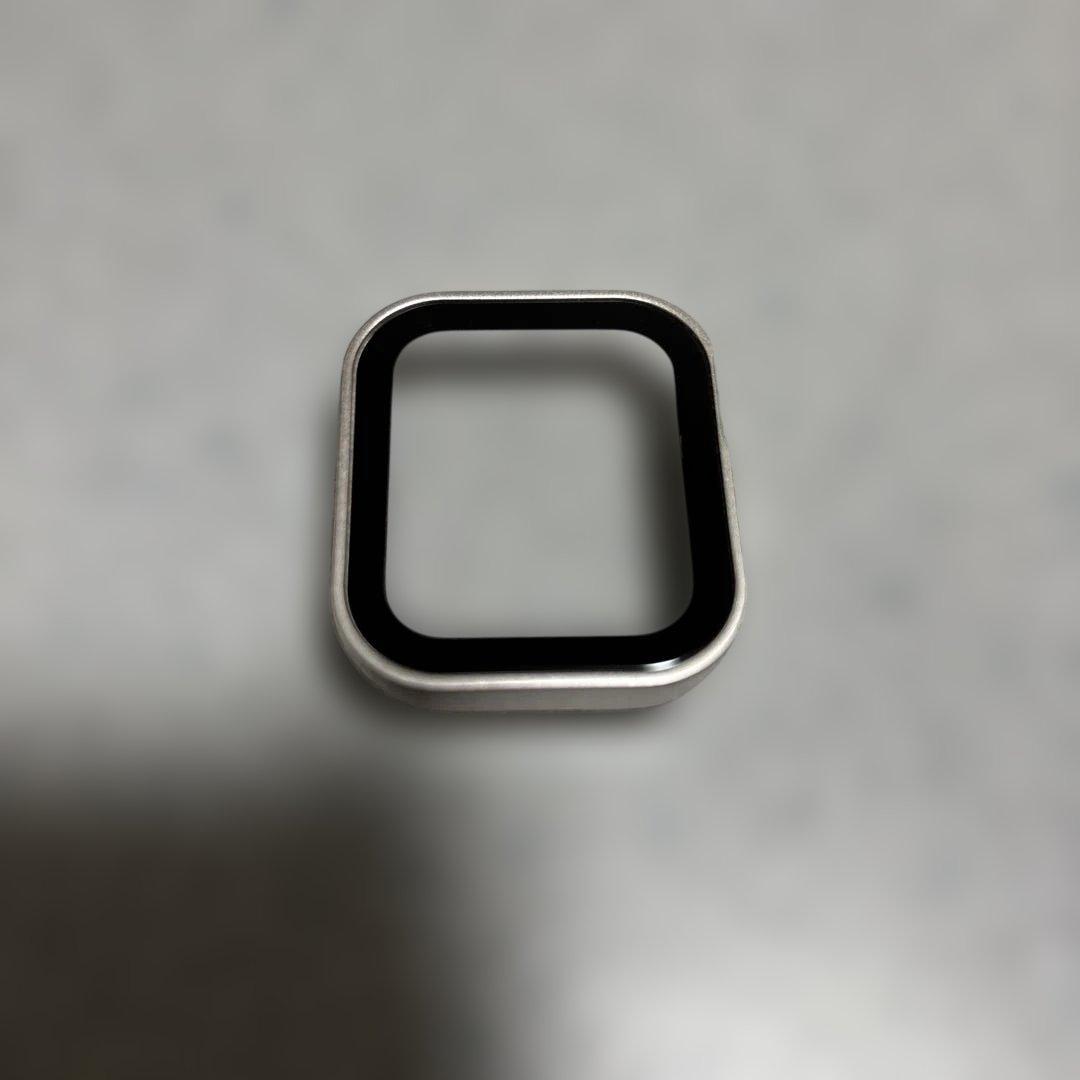 40mmシルバー本体ホワイトバンド