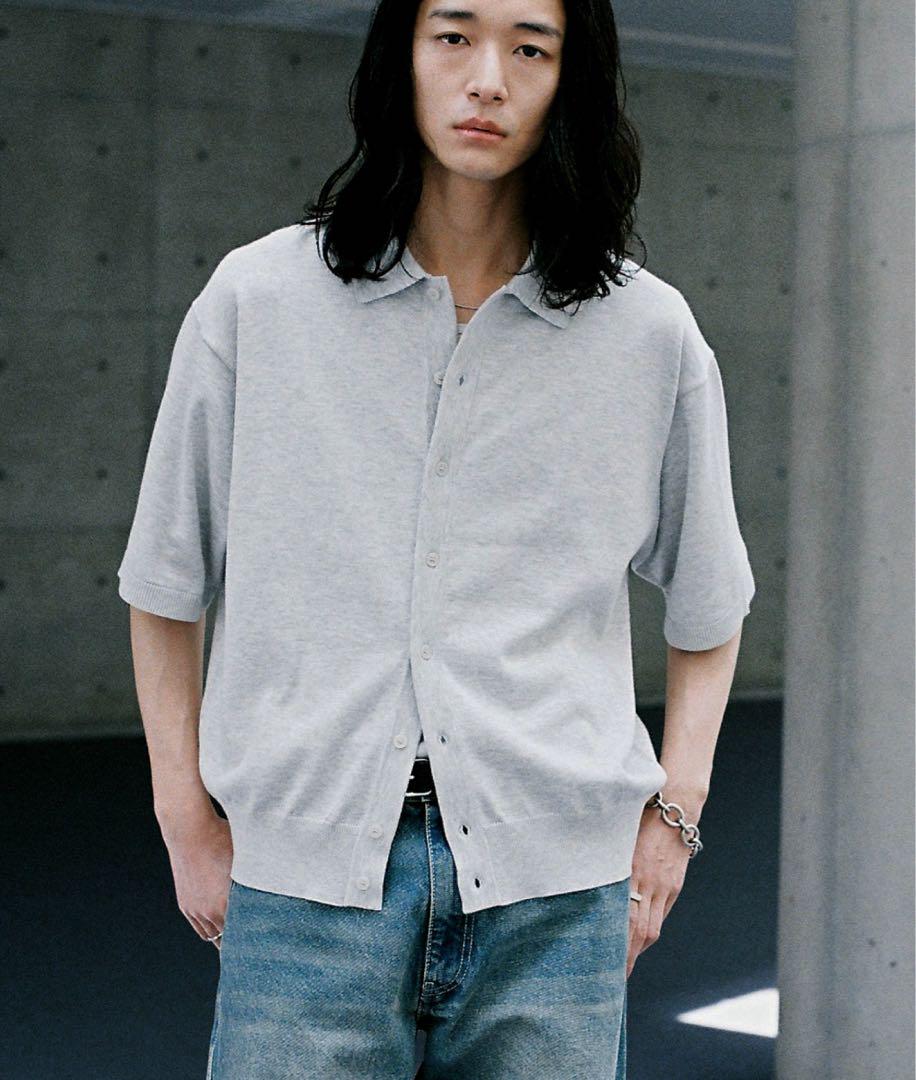2点セットT/C BASIC HALF SLEEVE KNIT SHIRT未使用 T/C BASIC HALF SLEEVE KNIT SHIRT - メルカリ