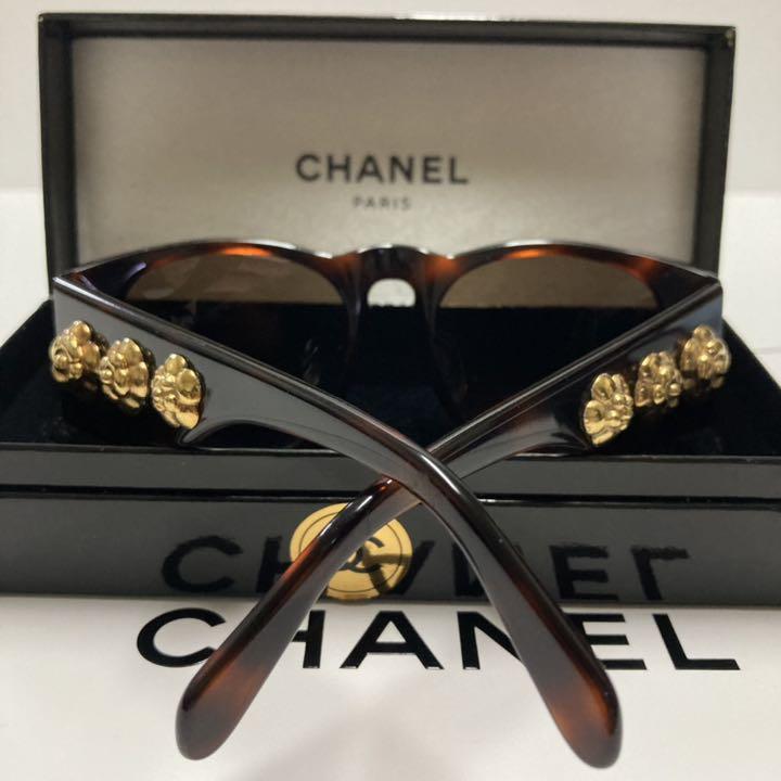 CHANELサングラス《ヴィンテージシャネル》カメリア・希少モデル