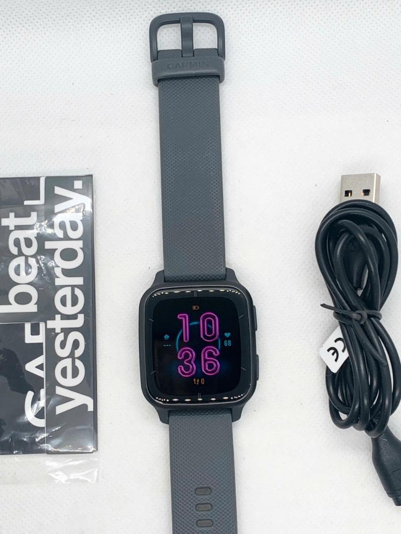 【美品】Garmin ガミン Venu SQ 2 Black (4811)
