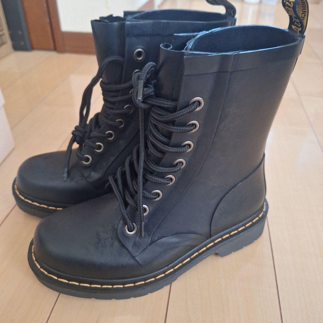 ドクターマーチン　DR. MARTENS　レインブーツ　8ホール　ブーツ　23
