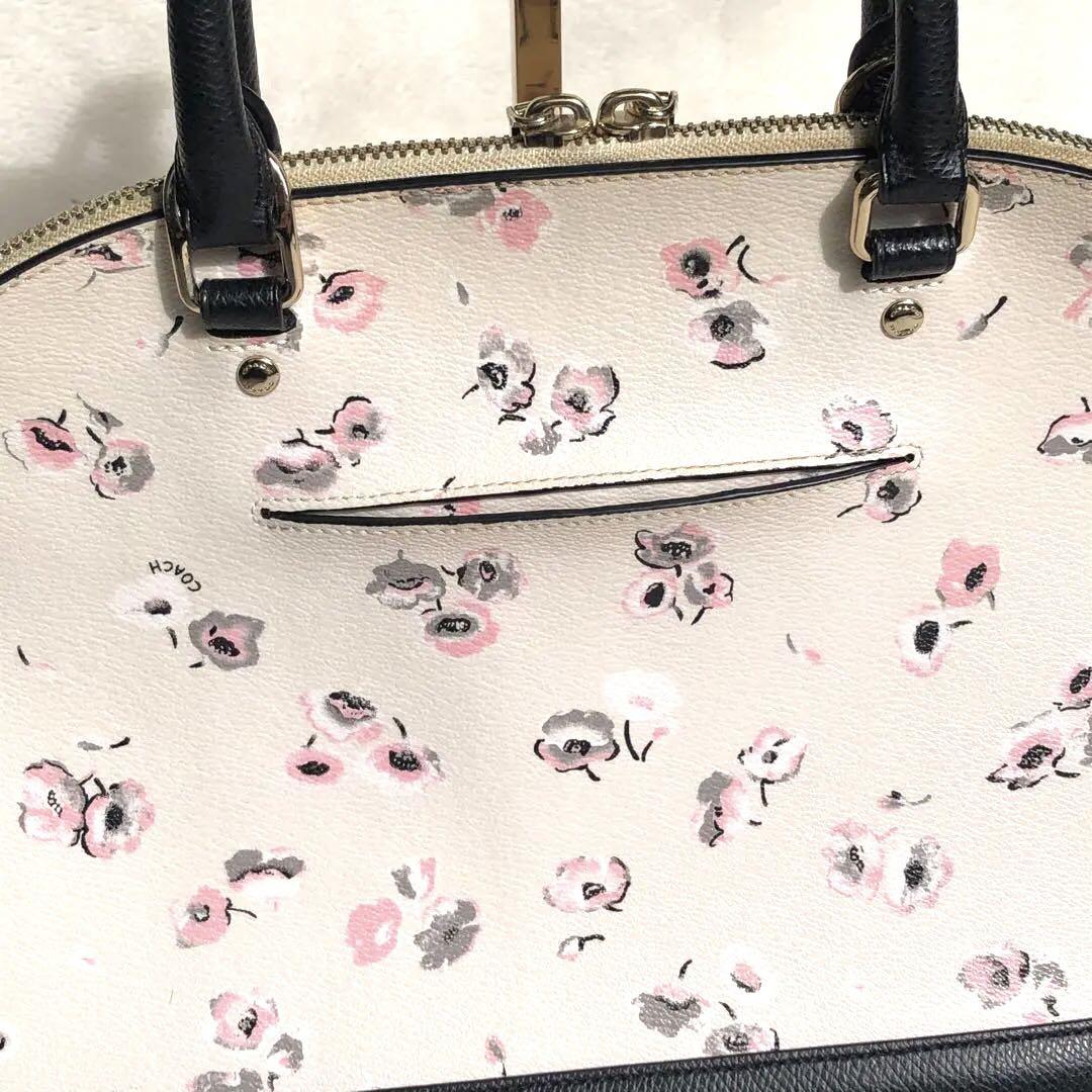 COACH 花柄 ショルダーバッグ 2WAY クロスボディ