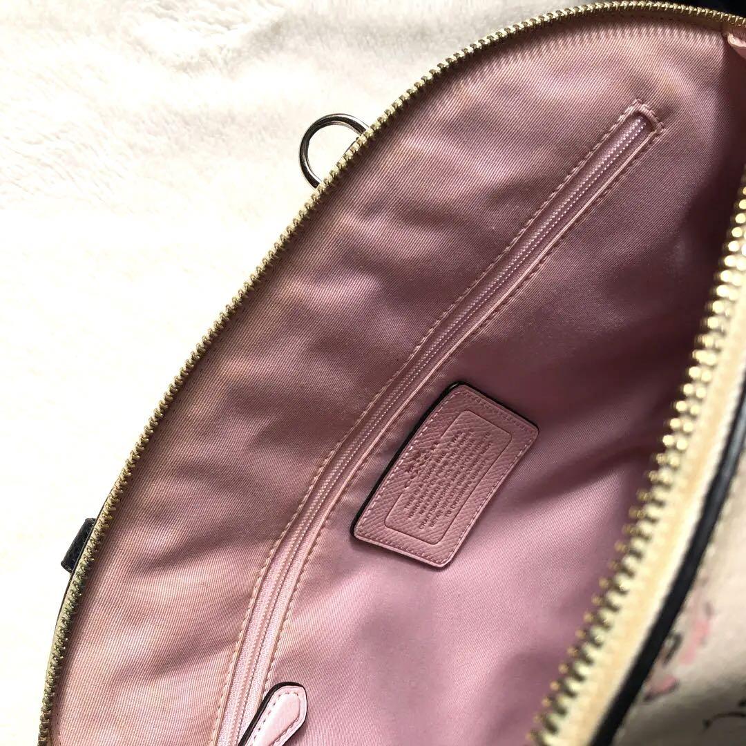 COACH 花柄 ショルダーバッグ 2WAY クロスボディ