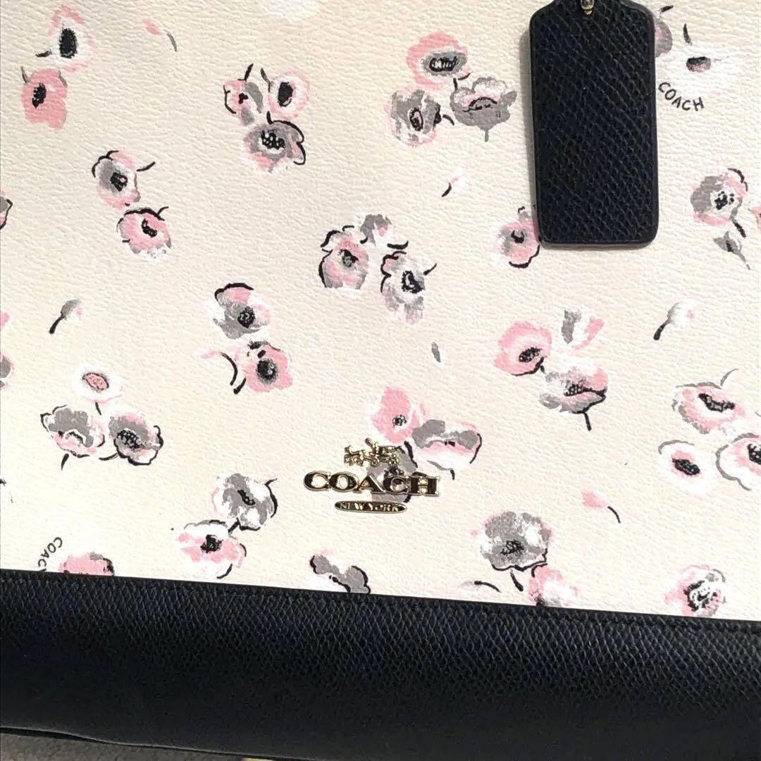 COACH 花柄 ショルダーバッグ 2WAY クロスボディ