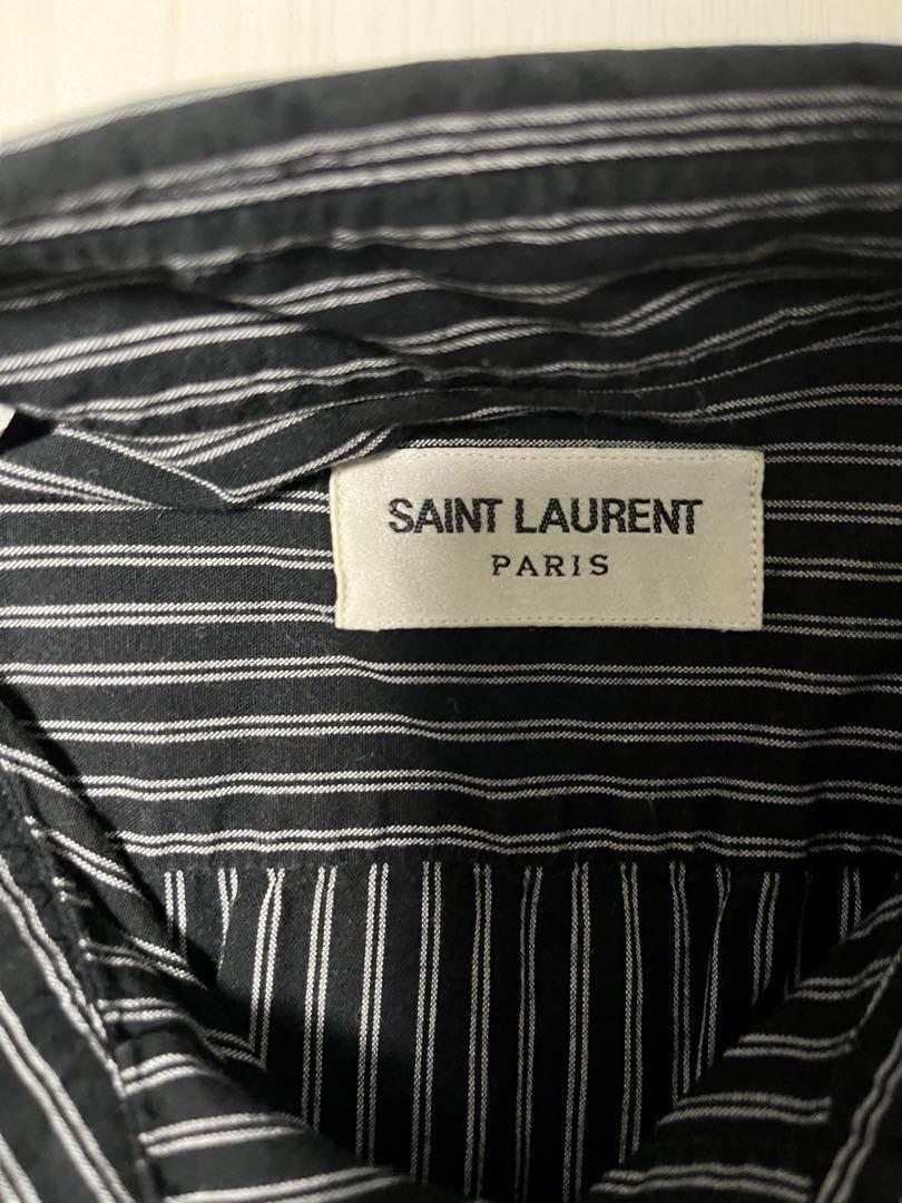 SAINT LAURENT ストライプシャツ 38/15