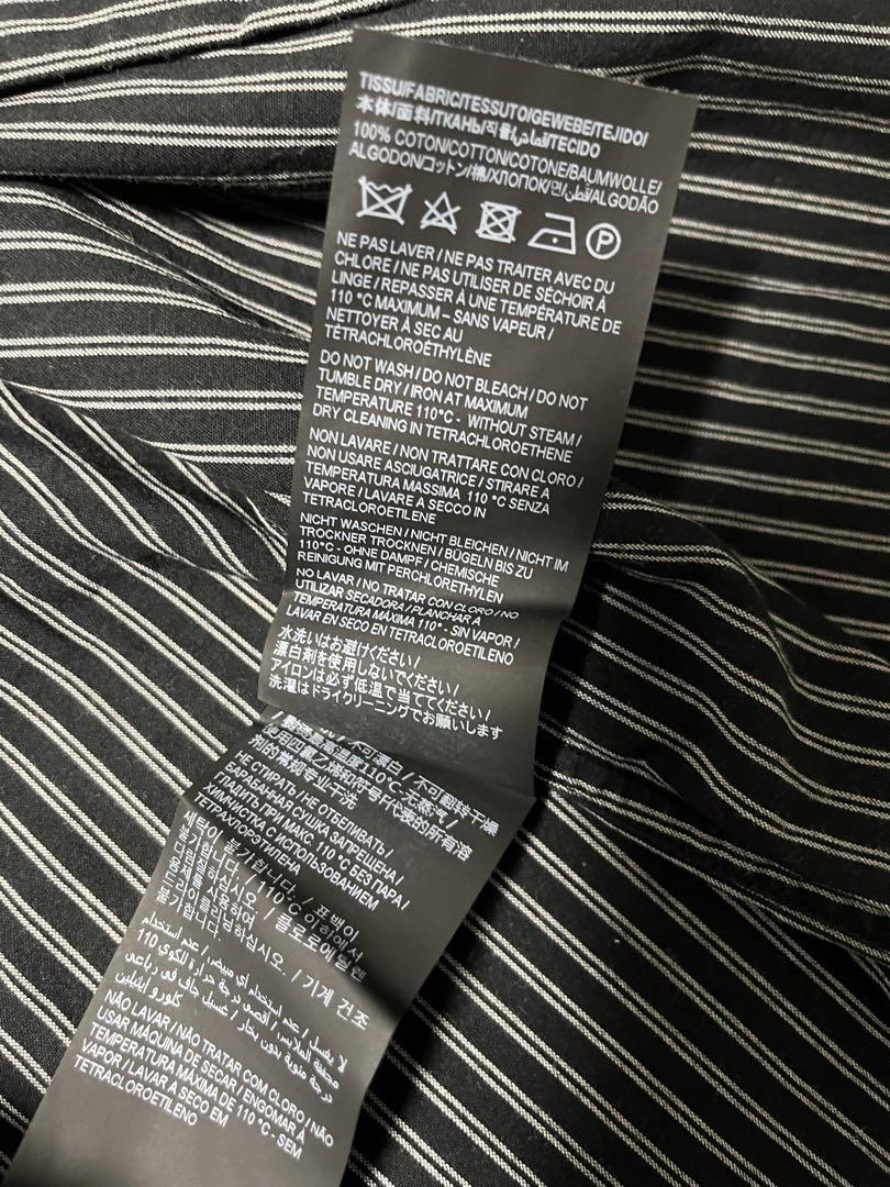 SAINT LAURENT ストライプシャツ 38/15