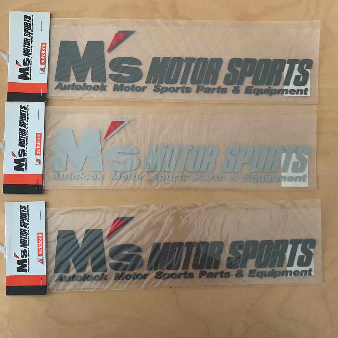 オートルック　エムズモータースポーツ　ステッカー