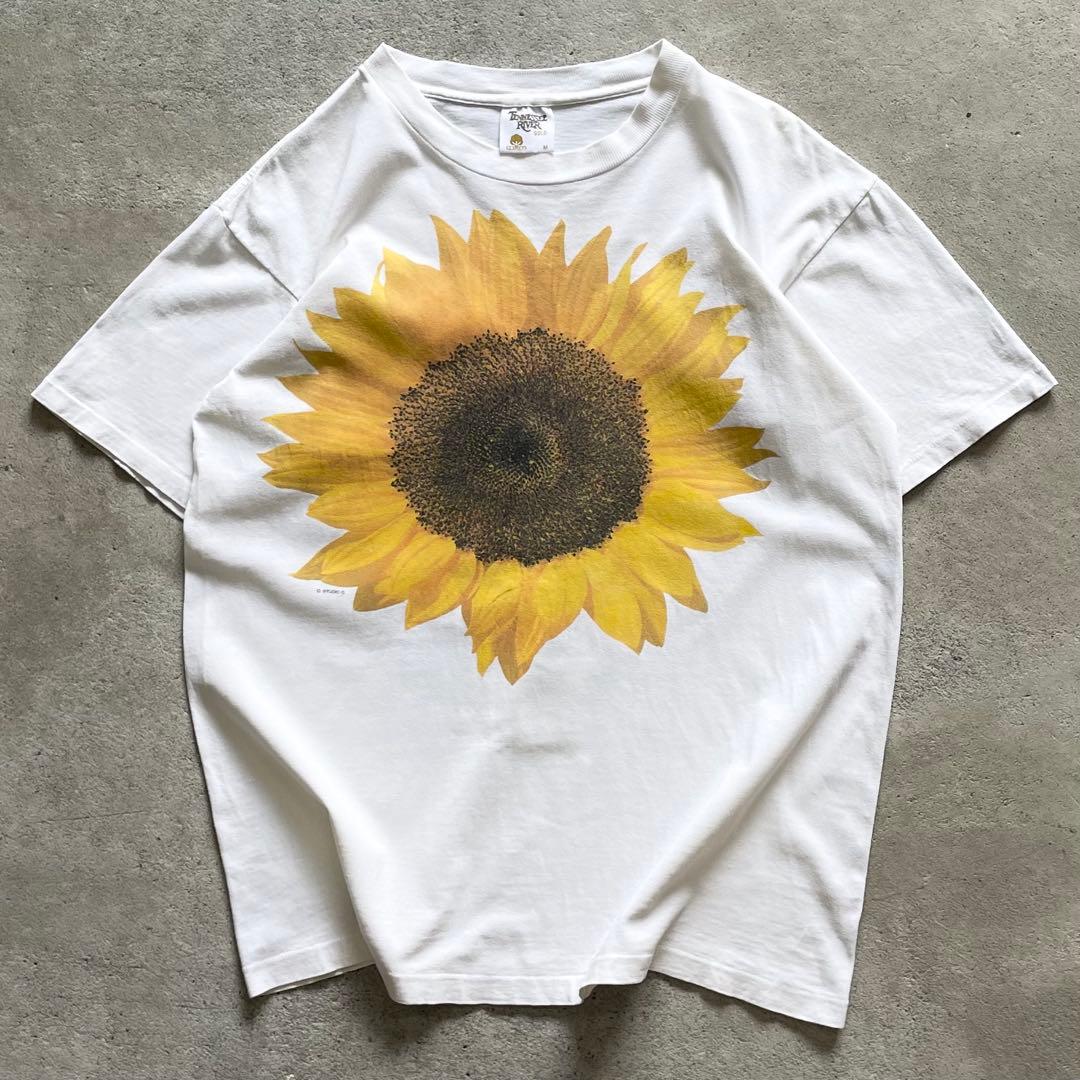 Vintage Studio Q Sunflower T Shirt M