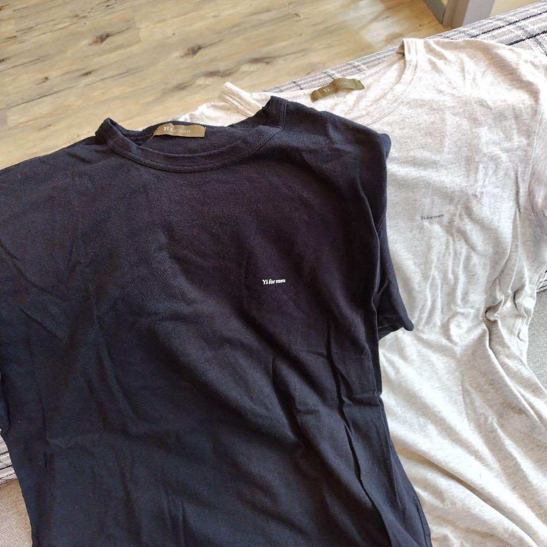 Y's for men Tシャツ 2色セット 黒 グレー