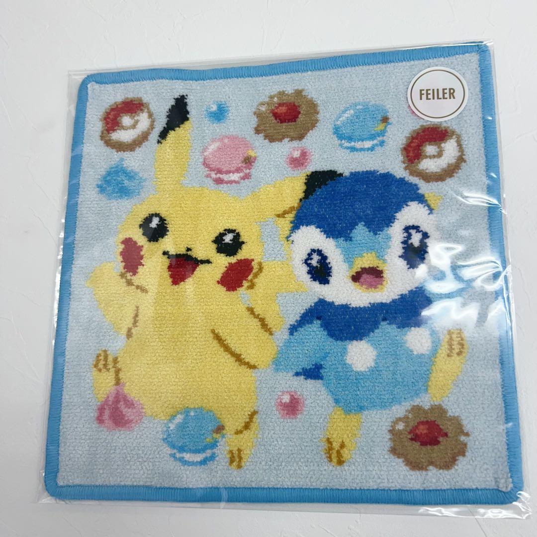 フェイラーポケモンハッピースイーツハンカチ2枚組 新品未使用】フェイラー ポケモンハッピースイーツ ハンカチ 2枚