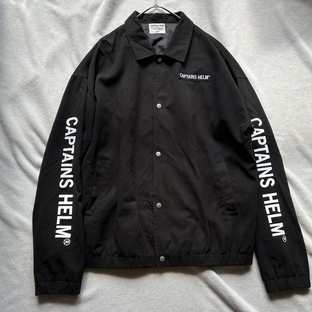 CAPTAIN'S HELM キャプテンズヘルム　コーチジャケット　ブラック　L