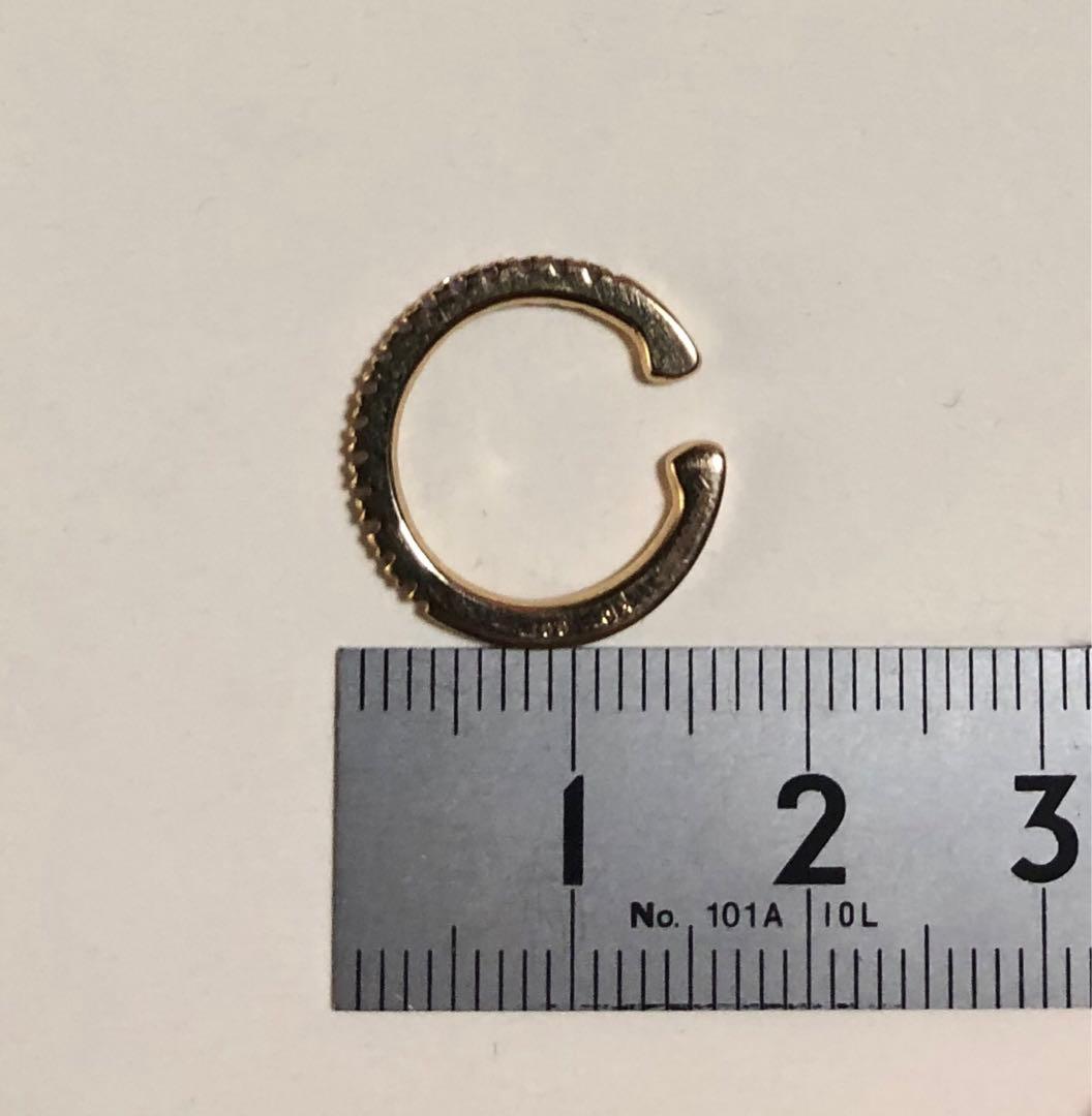 ♦︎Hirotaka♦︎ GOSSAMER ダイヤモンド イヤーカフ　K10 YG