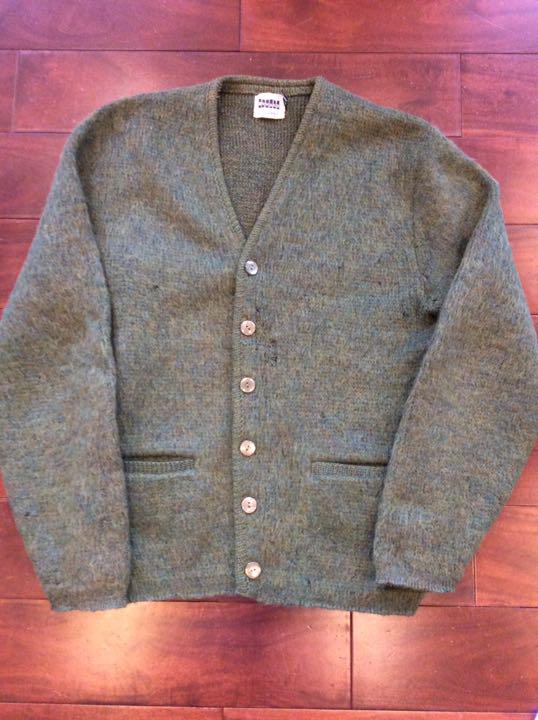 数々の賞を受賞 VINTAGE mohair モヘア100% cardigan - カーディガン 数々の賞を受賞 VINTAGE mohair モヘア100% cardigan - カーディガン