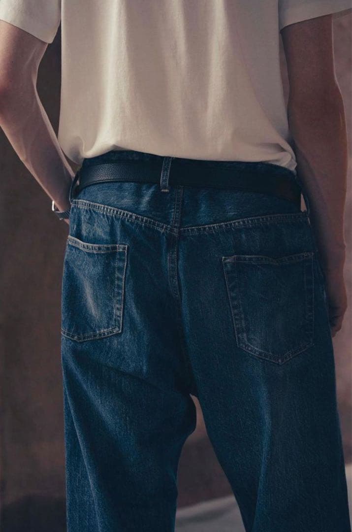 A.PRESSE Washed Denim Wide Pants サイズ34 A.PRESSE Washed Denim Wide Pants サイズ34