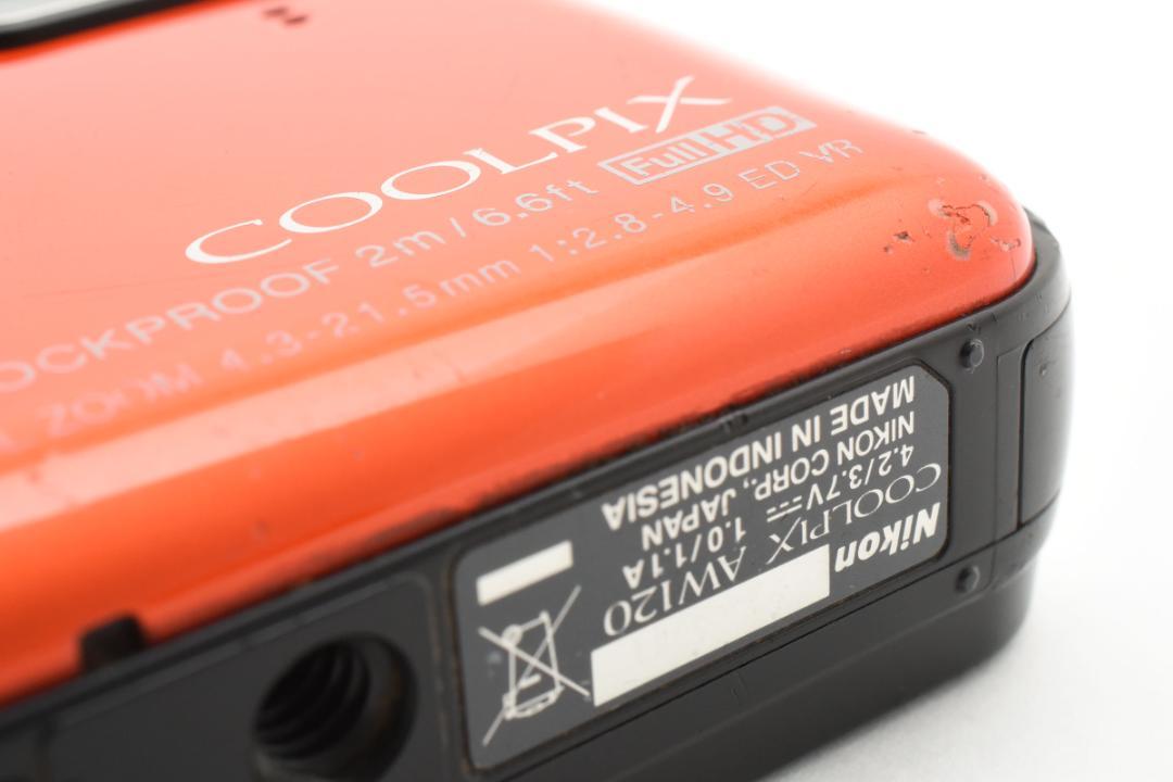 103 Nikon COOLPIX AW120 オレンジ