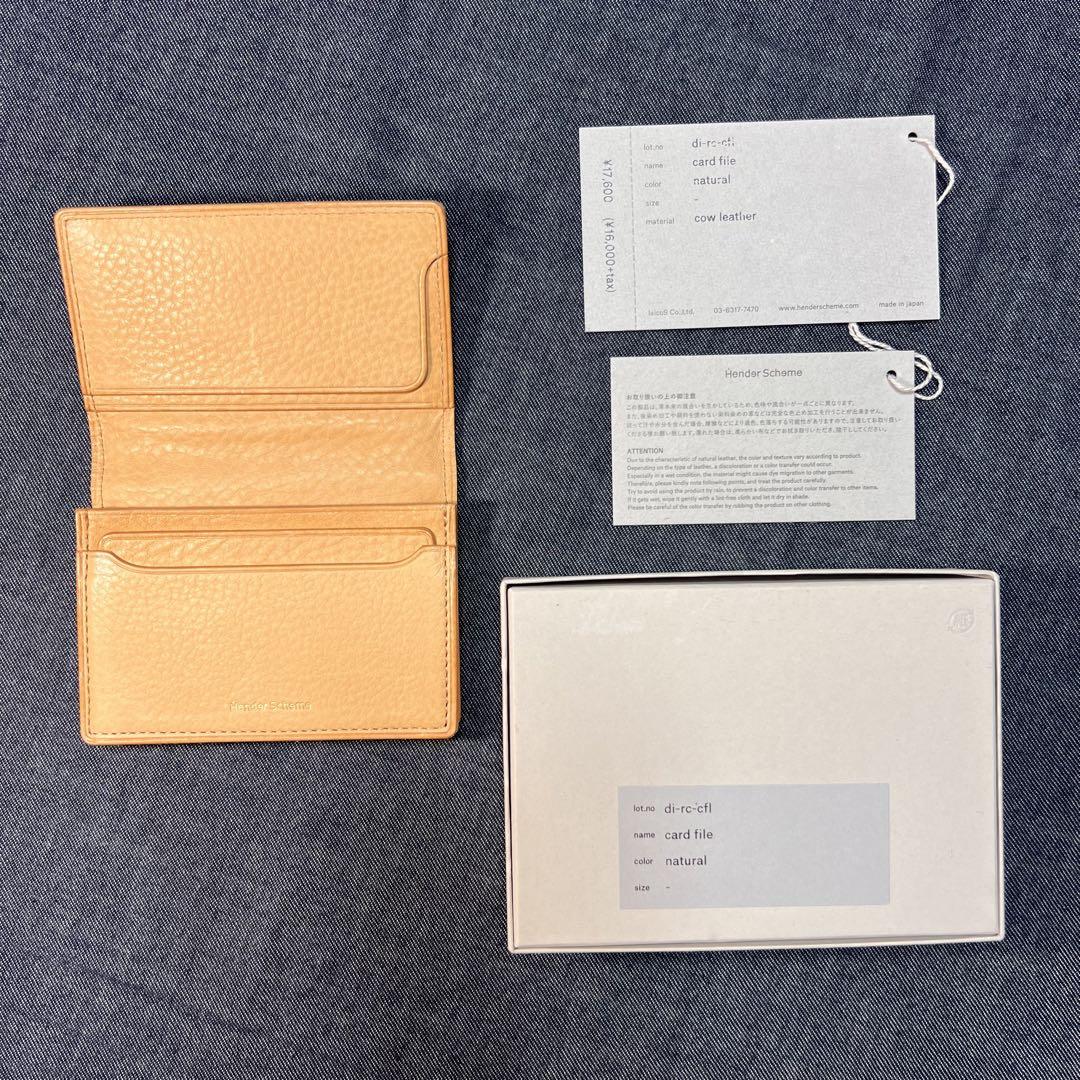 小物 Hender Scheme card file