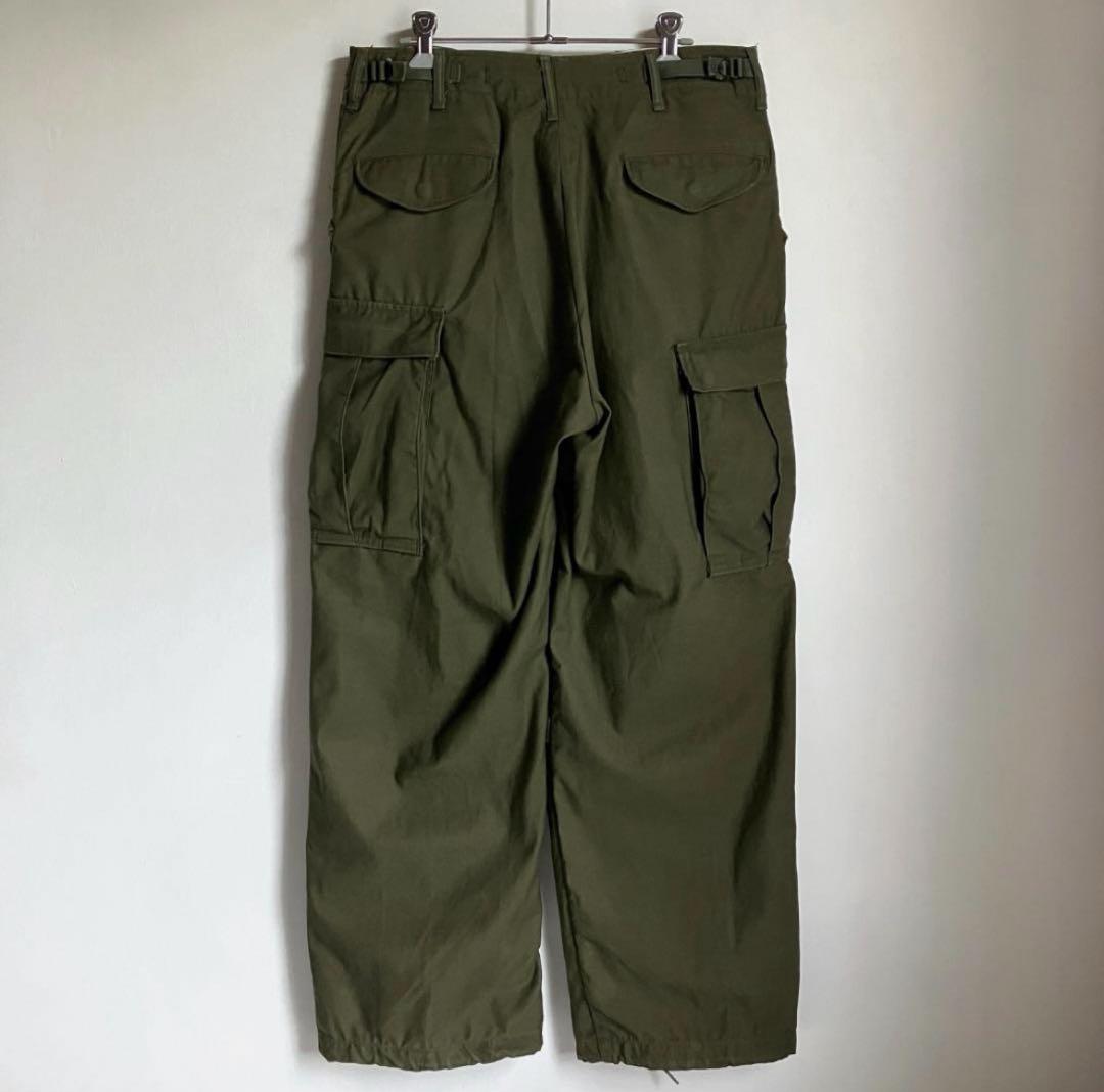 70s 美品 アメリカ軍実物 M65カーゴパンツ S-R(M相当)M-65