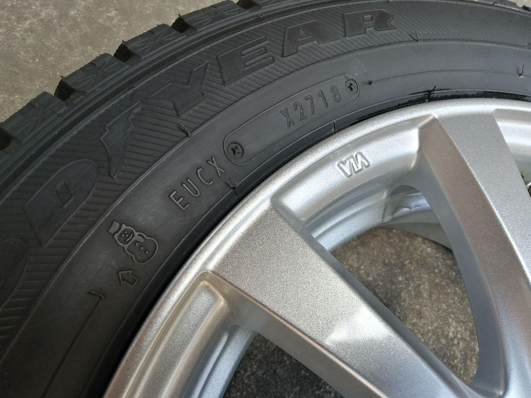 深溝 スタッドレス アルミ 14インチ×5.5 165/65R14 4本セット 画像4