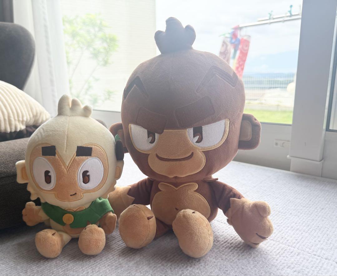Ninja Kiwi TD6 パットファスティとドルイドぬいぐるみセット