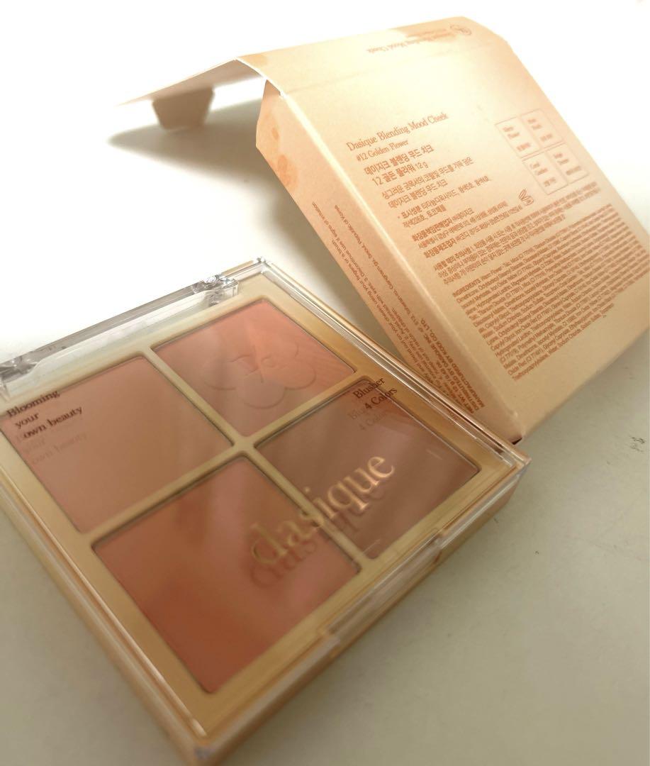 【即購入可‼️】韓国dasique Golden Flower パウダーチーク4色