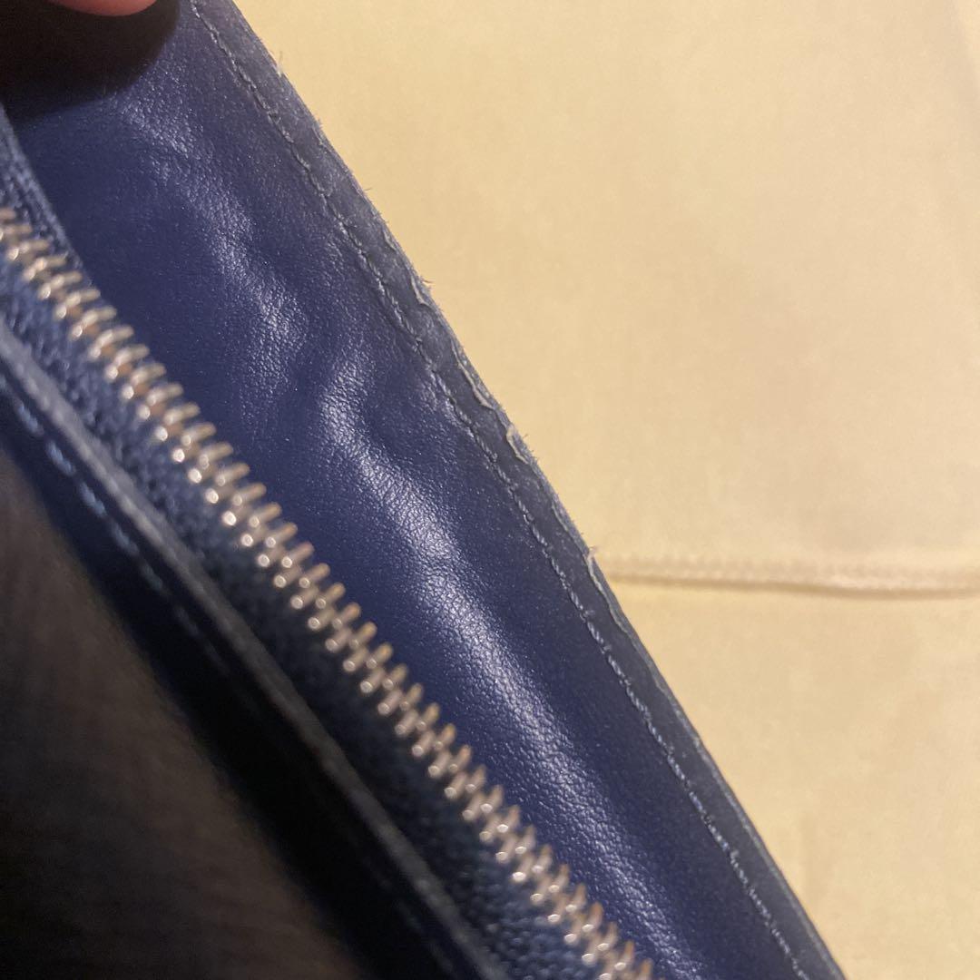【正規通販】 VUITTON LOUIS ネイビー メルカリ - 二つ折り財布 小物