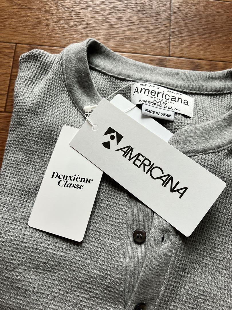 AMERICANA/アメリカーナ】 WAFFLE LONGSLEEVE Tシャツ（Tシャツ