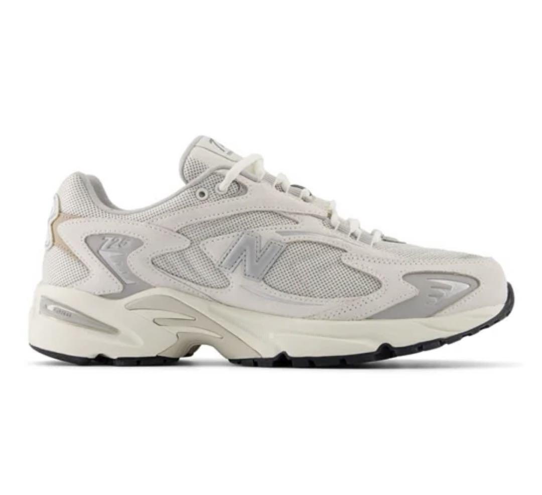 最先端 New Balance ML725UF オフホワイト+グレー 靴