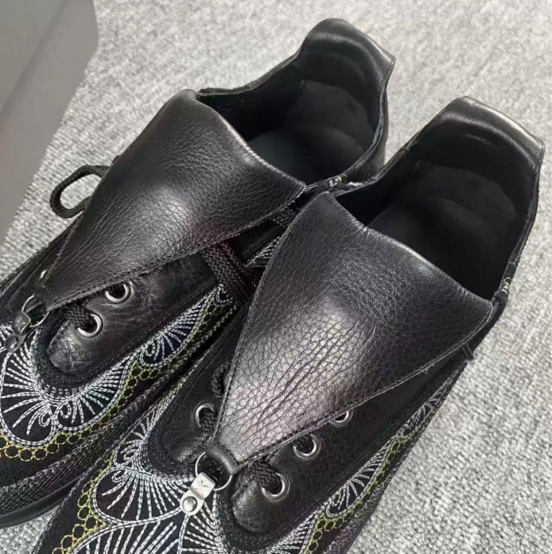 kiko kostadinov chalice lace up 刺繍 革靴 40