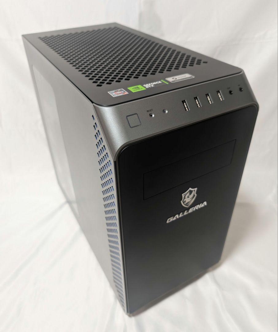 ガレリア ゲーミングPC RTX4060 Ryzen5 4500 16GB 美品 - メルカリ