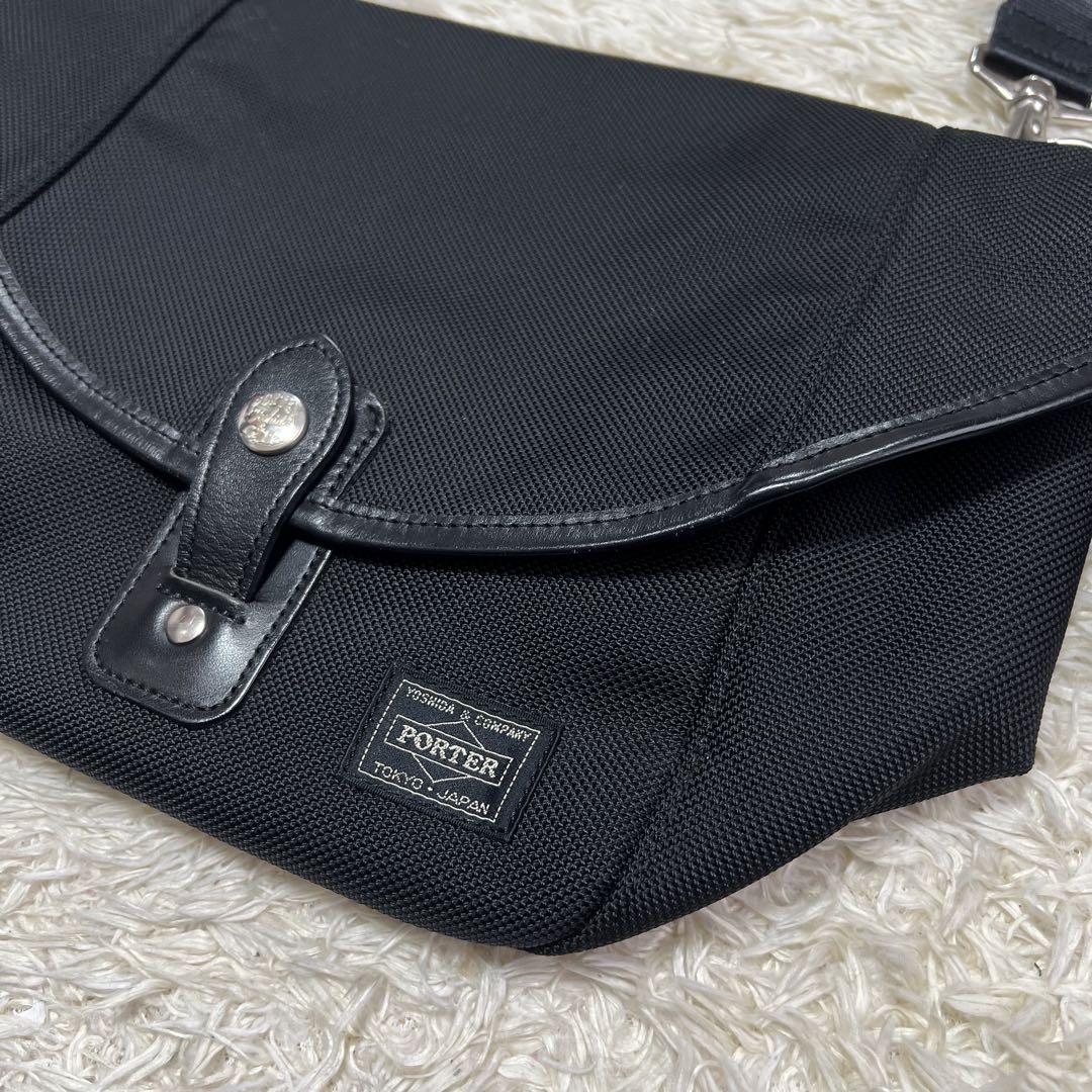 美品　PORTER ポーター　ショルダーバック　黒